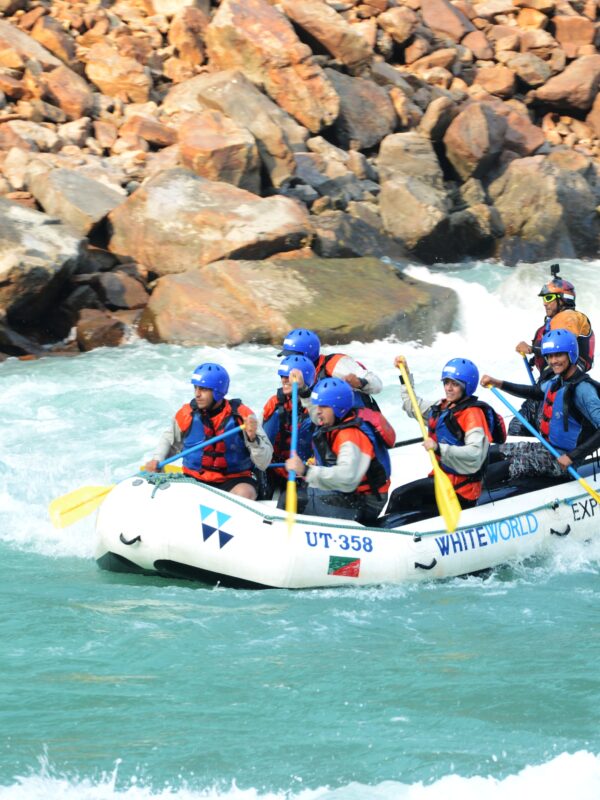 river rafting trip in Rishikesh