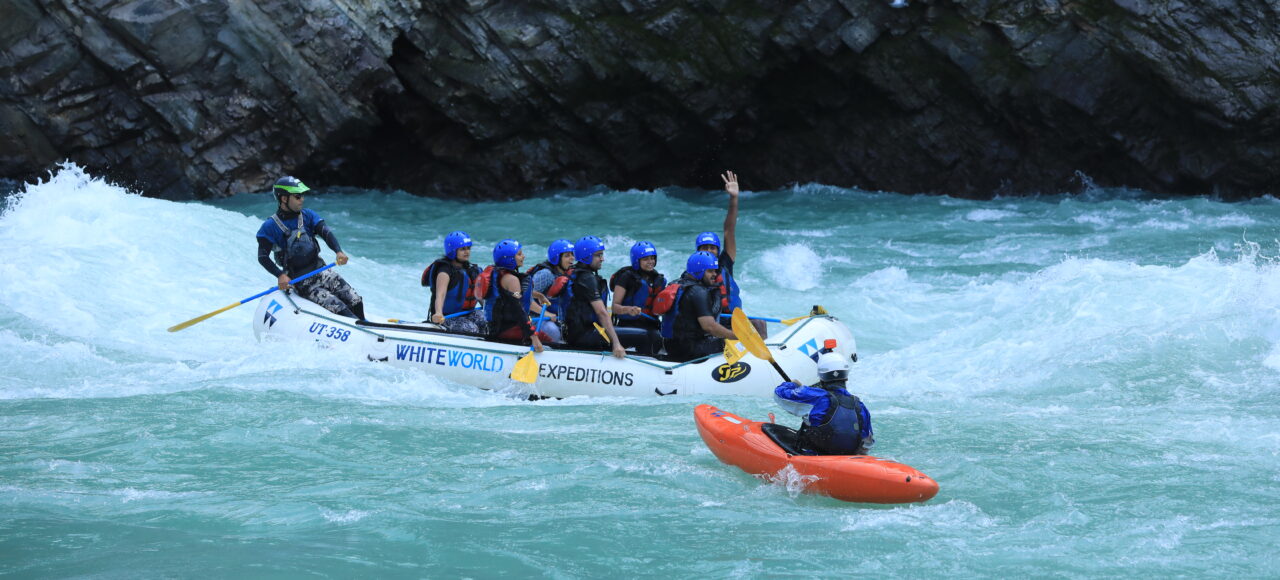 Rafting in White Water Rishikesh