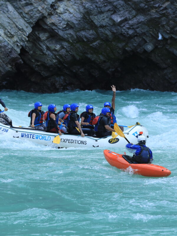 Rafting in White Water Rishikesh