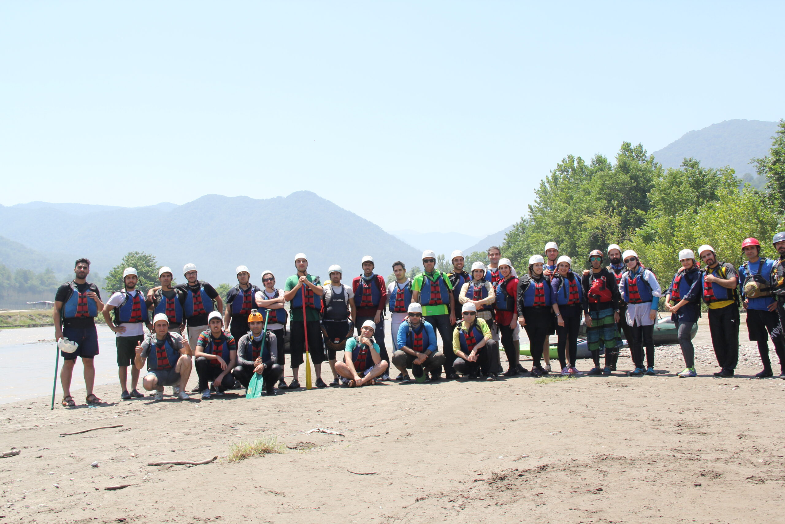 Rafting in Iran Rivers