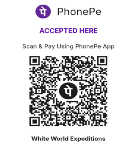 White World Expeditions UPI QR Code